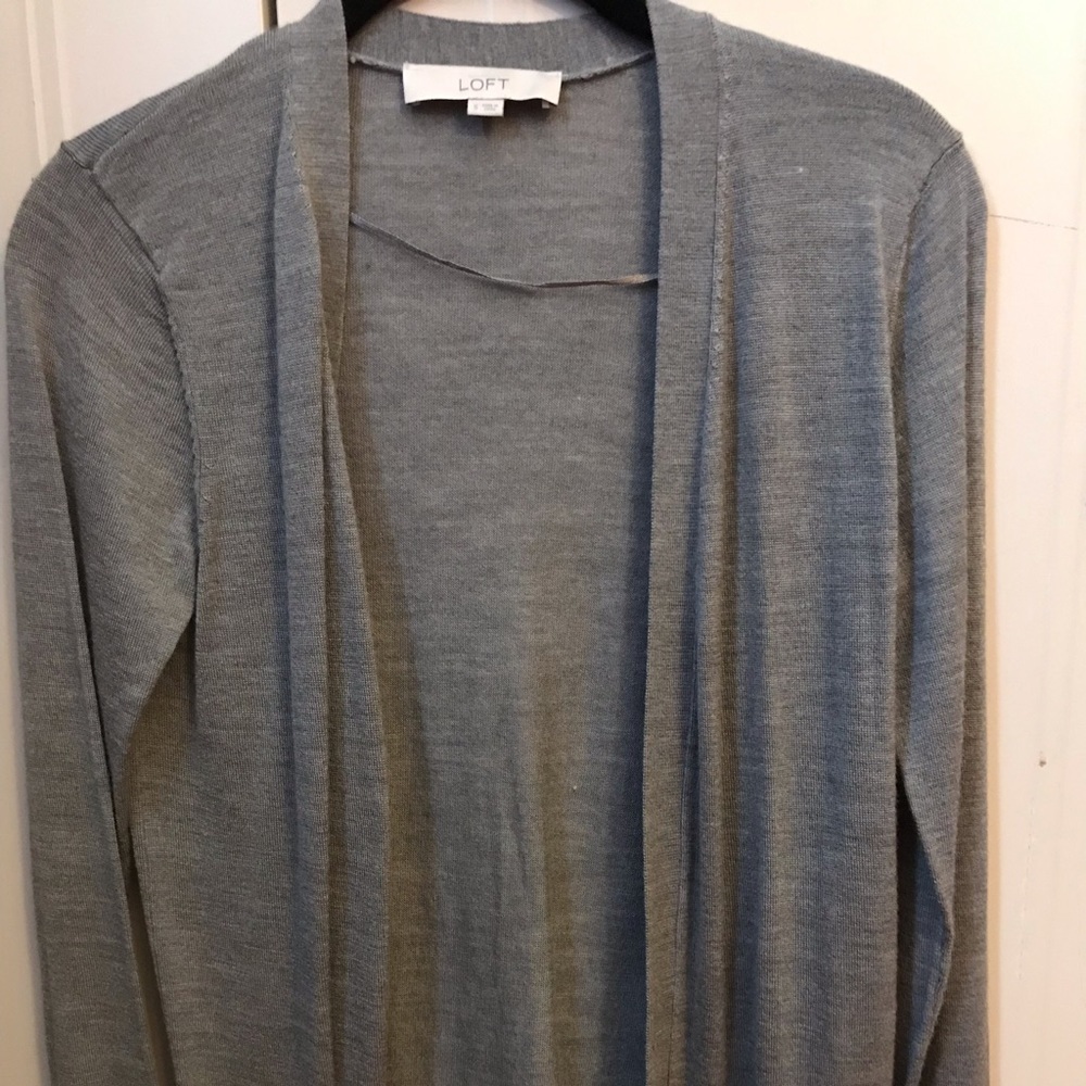 LOFT Open-front cardigan